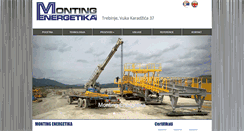 Desktop Screenshot of monting-energetika.com
